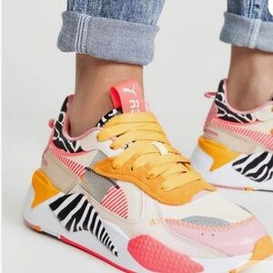 Puma RS-X Women's Sneakers - Yellow, Pink, Black